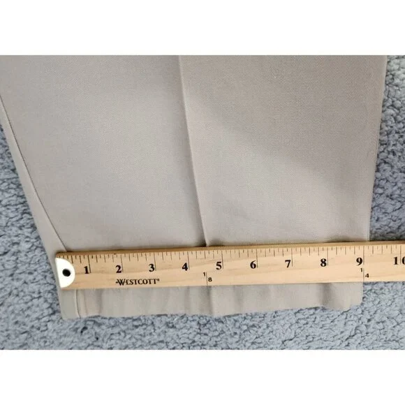 NEW Haggar Work To Weekend Classic Fit No Iron Khaki Dress Pants Size 40 x 34 - Picture 13 of 16